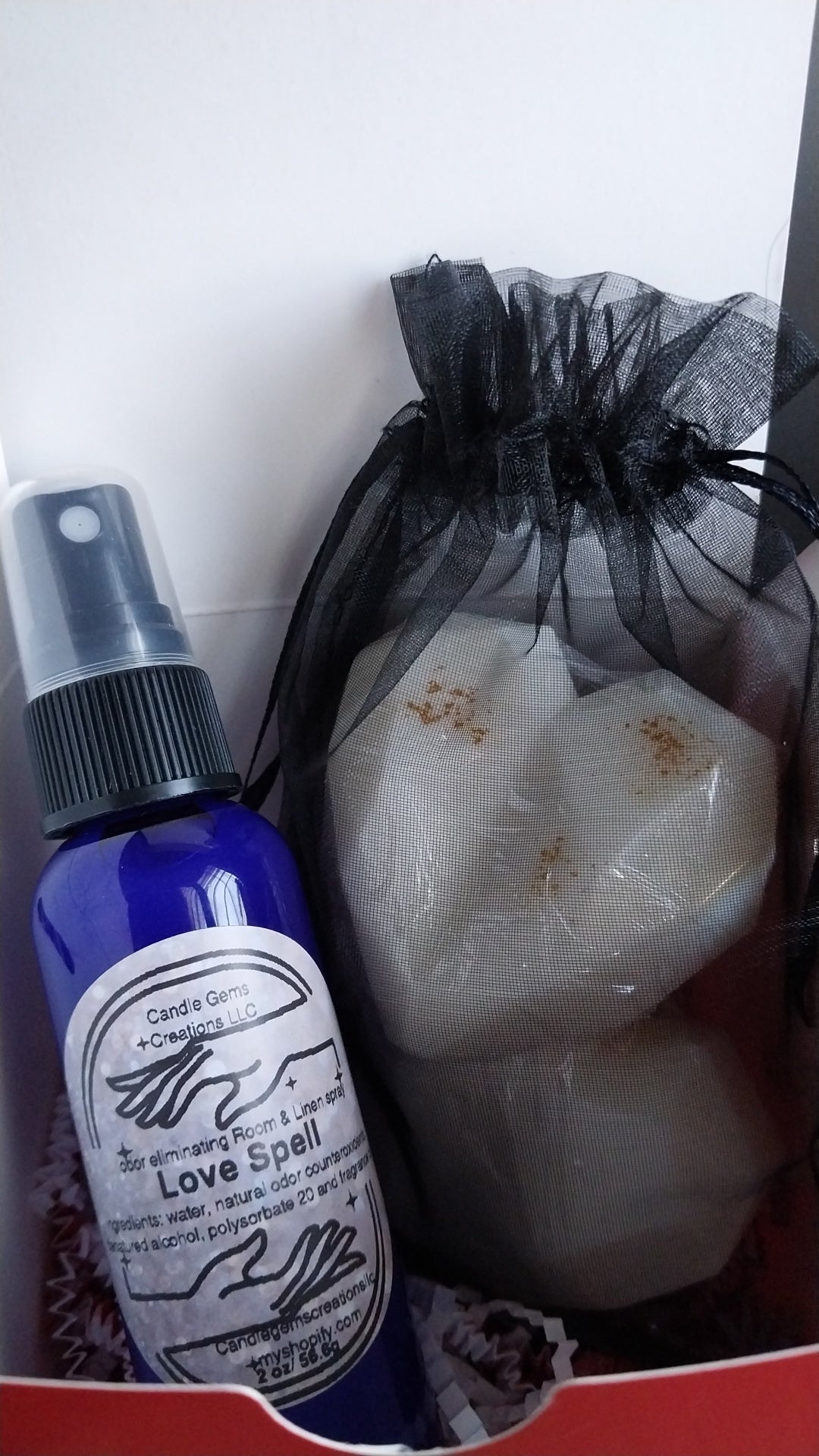 Odor Eliminating Room & Linen spray - Love Spell