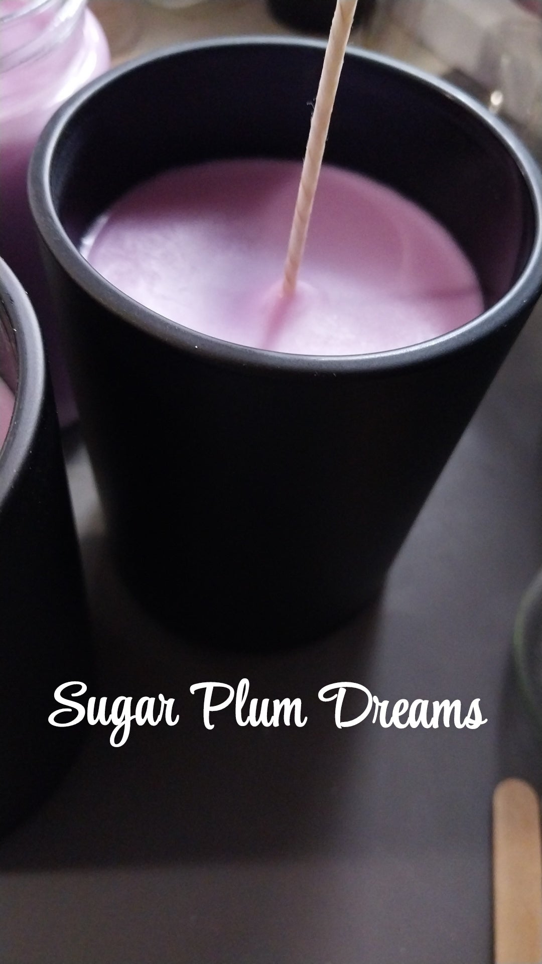 Sugar Plum Dreams Luxury Matte Black Vessel (Copy)