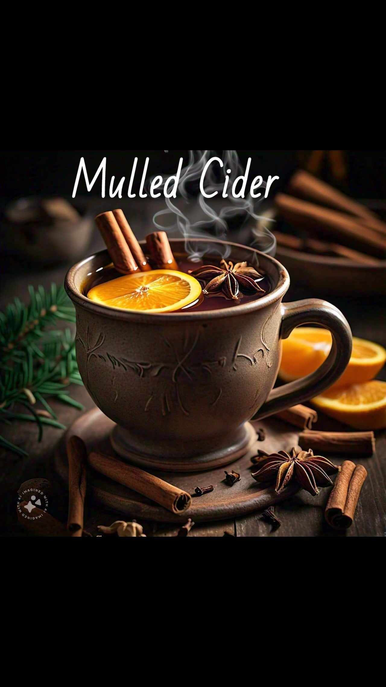 SALE Mulled Cider hand poured candle