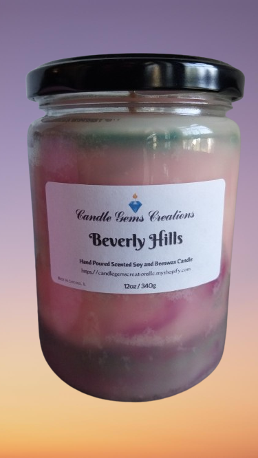 Beverly Hills-limited edition Hand Poured Candle