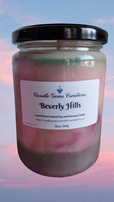 Beverly Hills-limited edition Hand Poured Candle