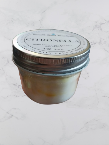 Citronella Candle Hand Poured