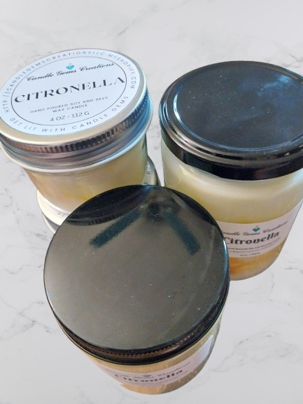 Citronella Candle Hand Poured