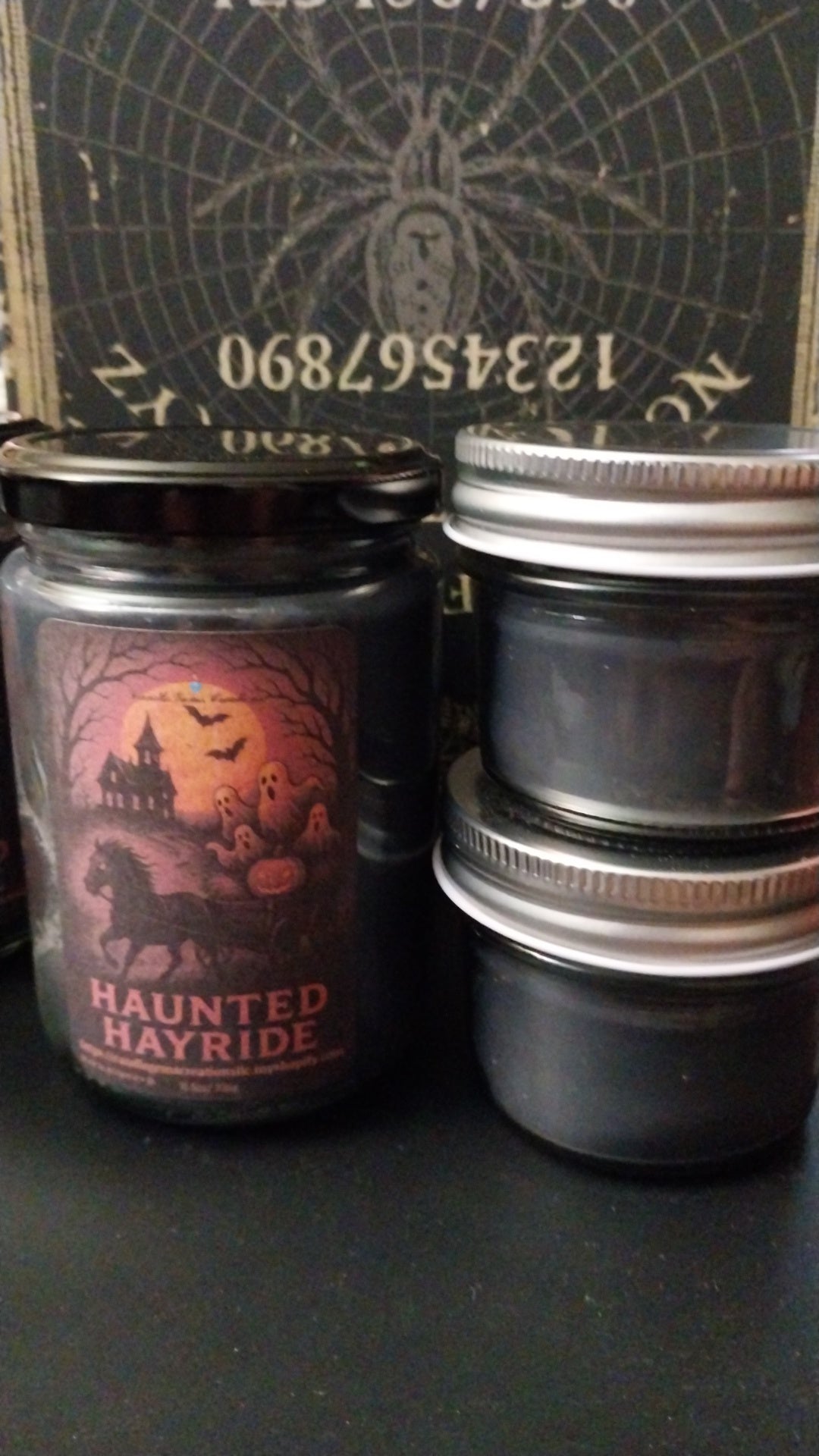 Haunted Hayride Hand Poured Candle limited Fall edition