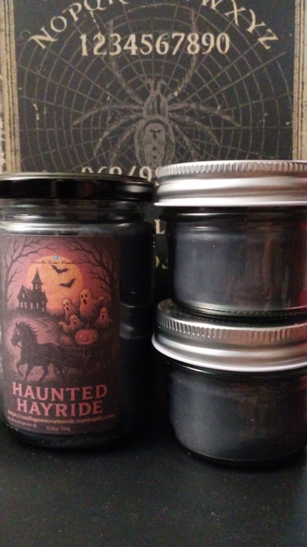 Haunted Hayride Hand Poured Candle limited Fall edition