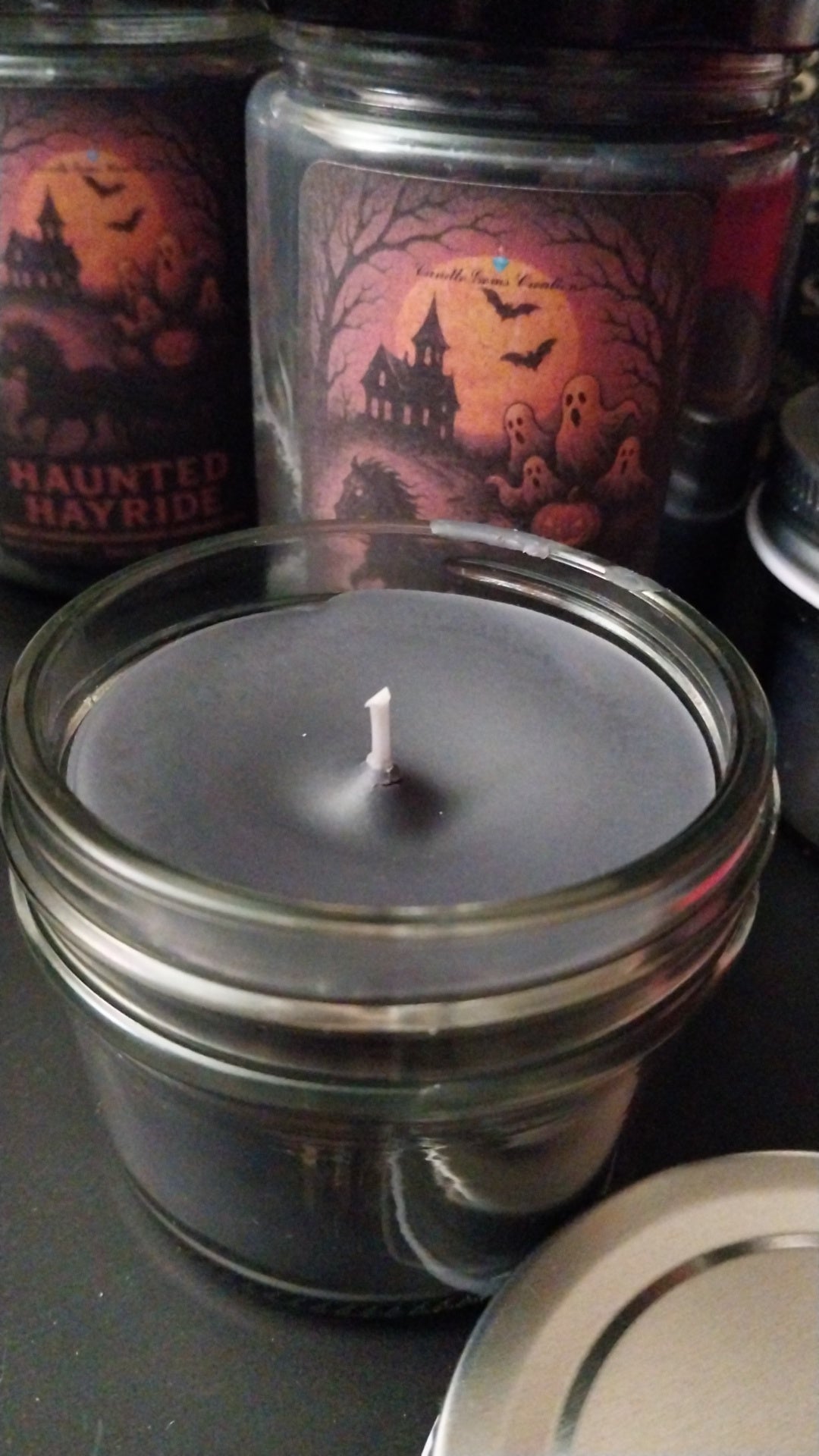 Haunted Hayride Hand Poured Candle limited Fall edition