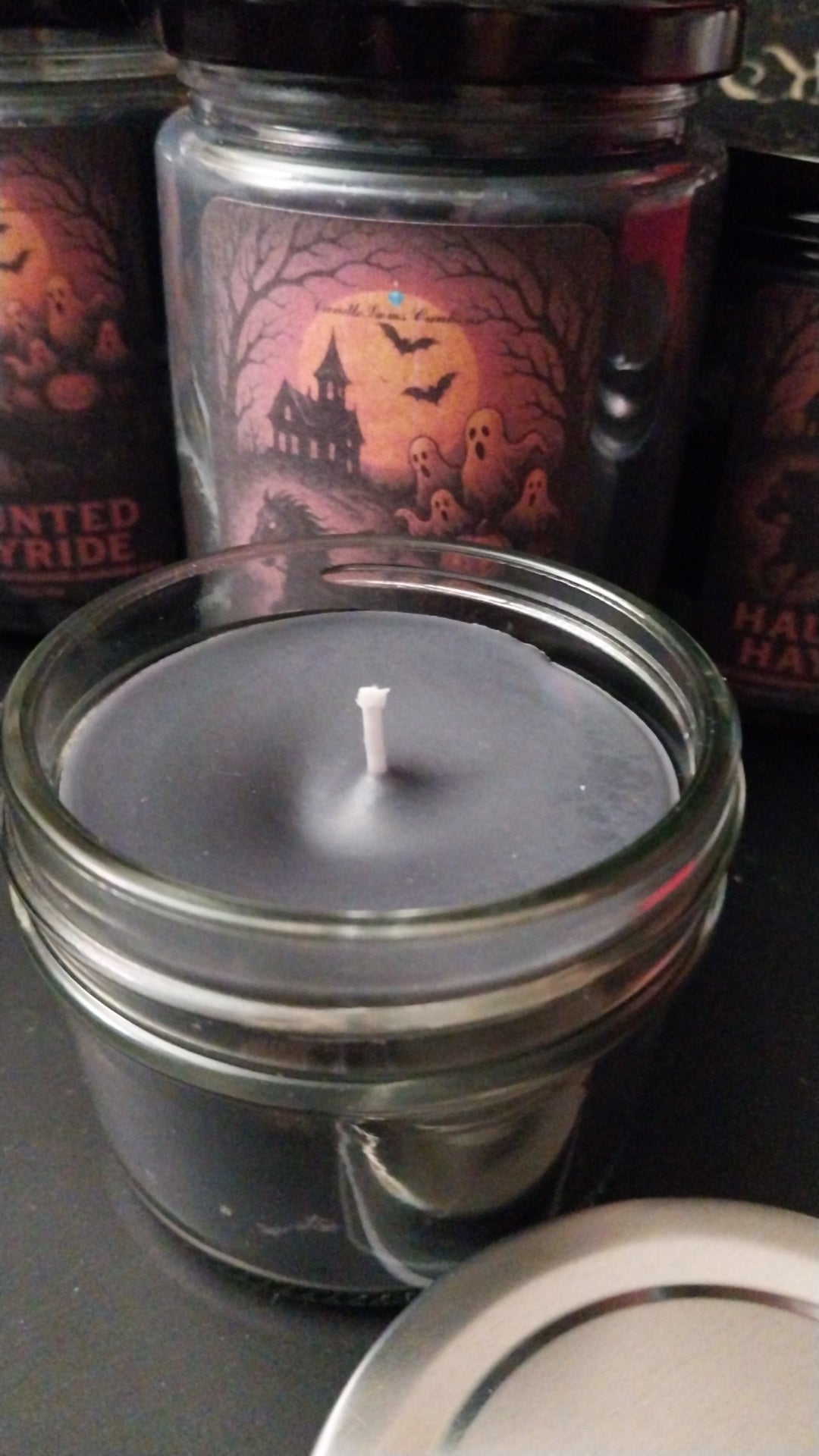 Haunted Hayride Hand Poured Candle limited Fall edition