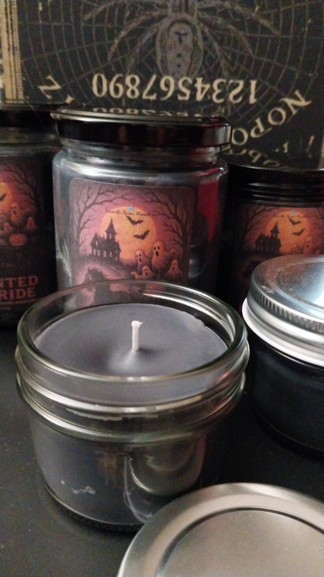 Haunted Hayride Hand Poured Candle limited Fall edition