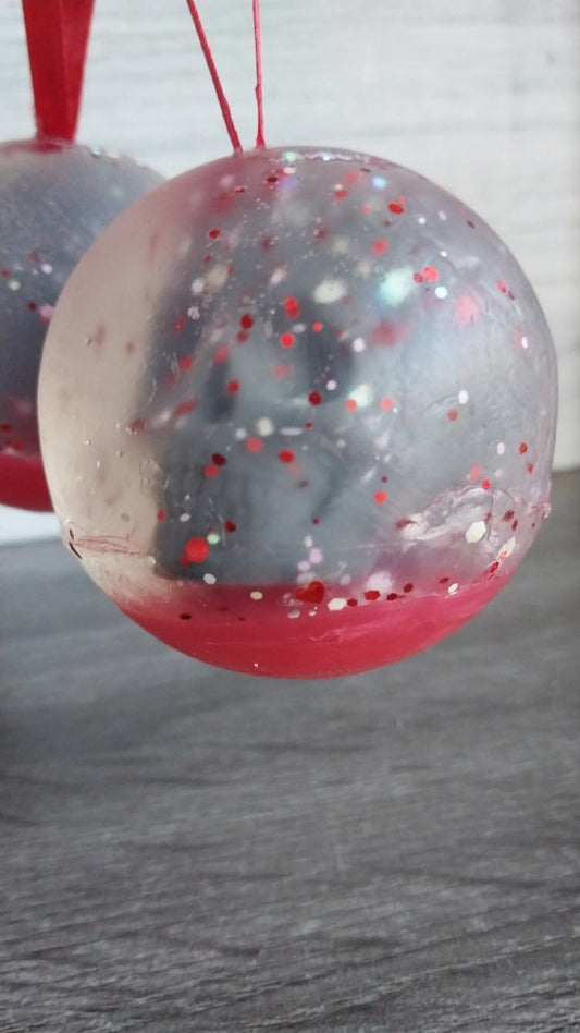 Skull Snow Globe Ornament Soap