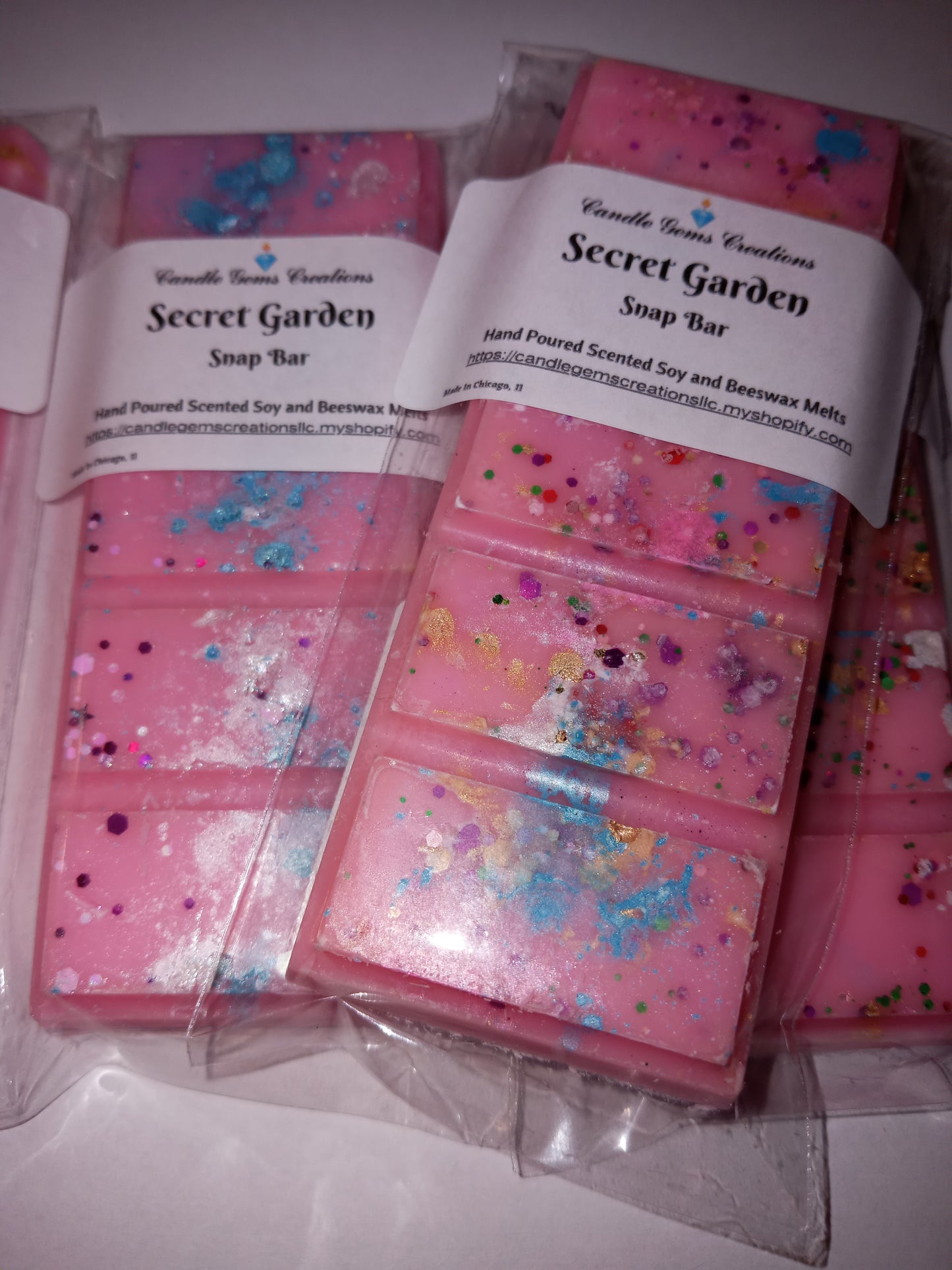 Secret Garden Soy and Beeswax Snap Bar Wax Melts