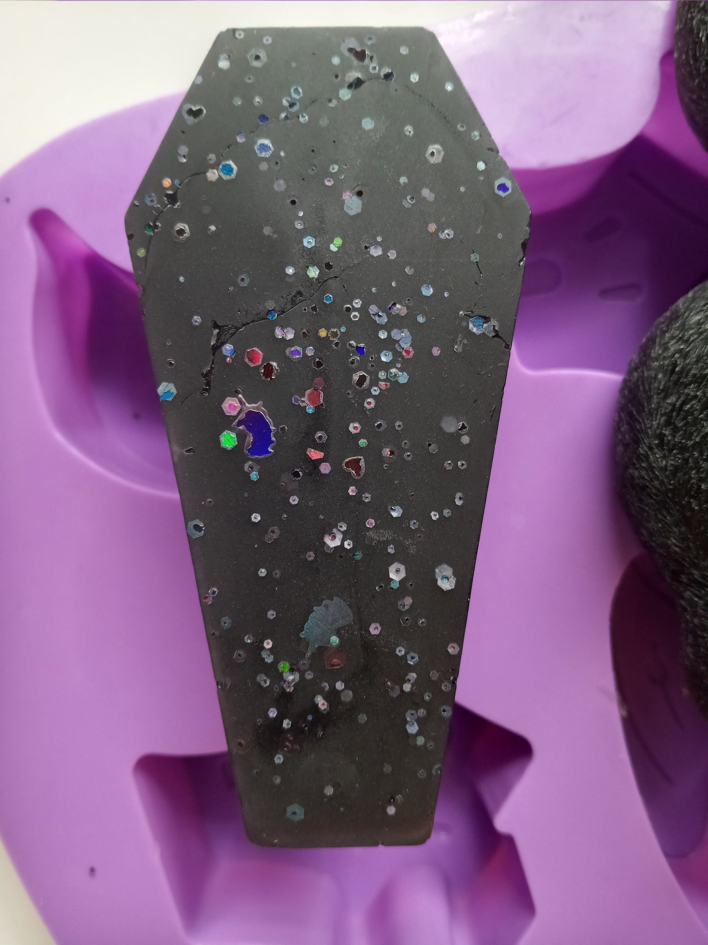 Glitter Coffin Soap