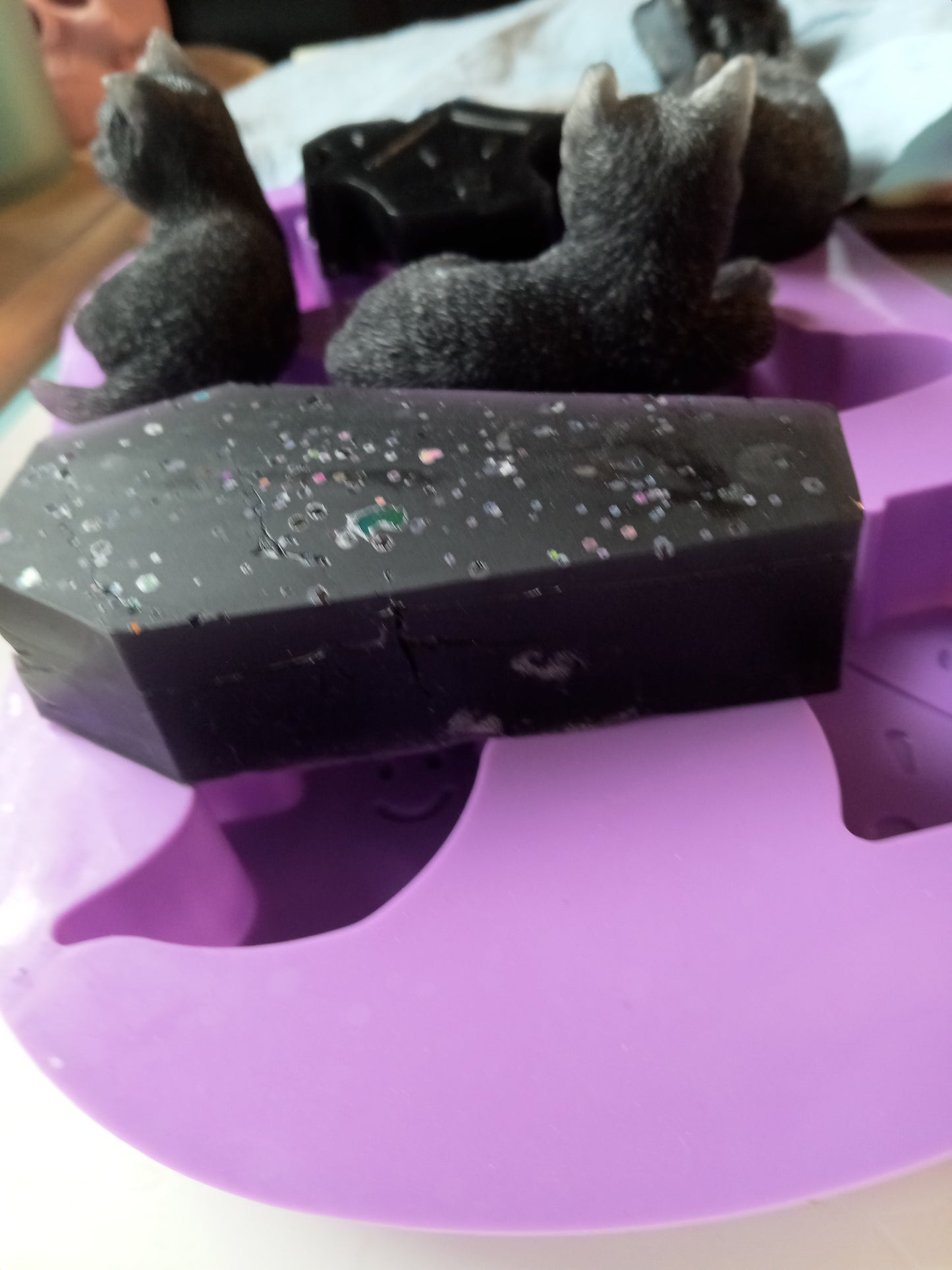 Glitter Coffin Soap