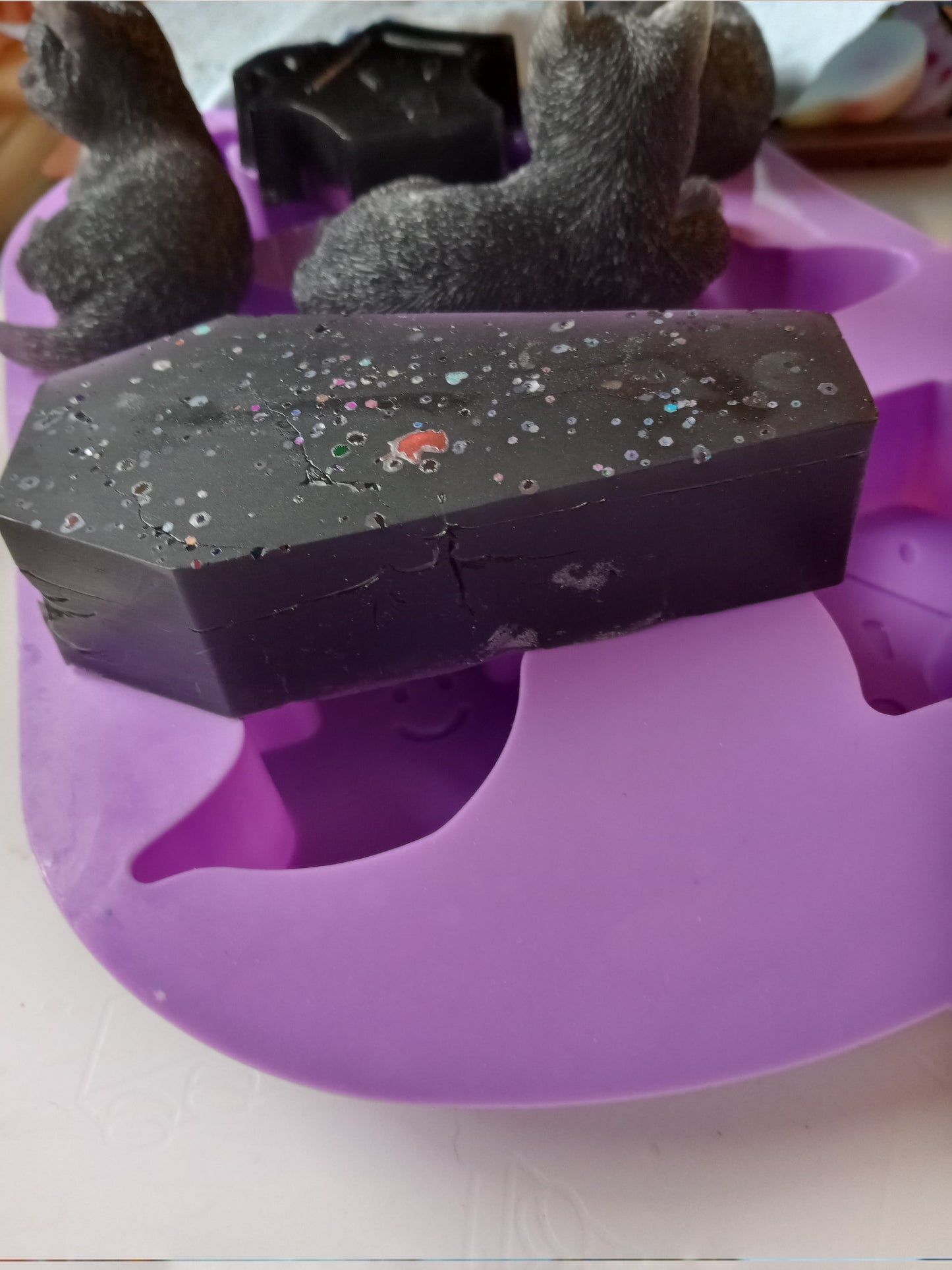 Glitter Coffin Soap