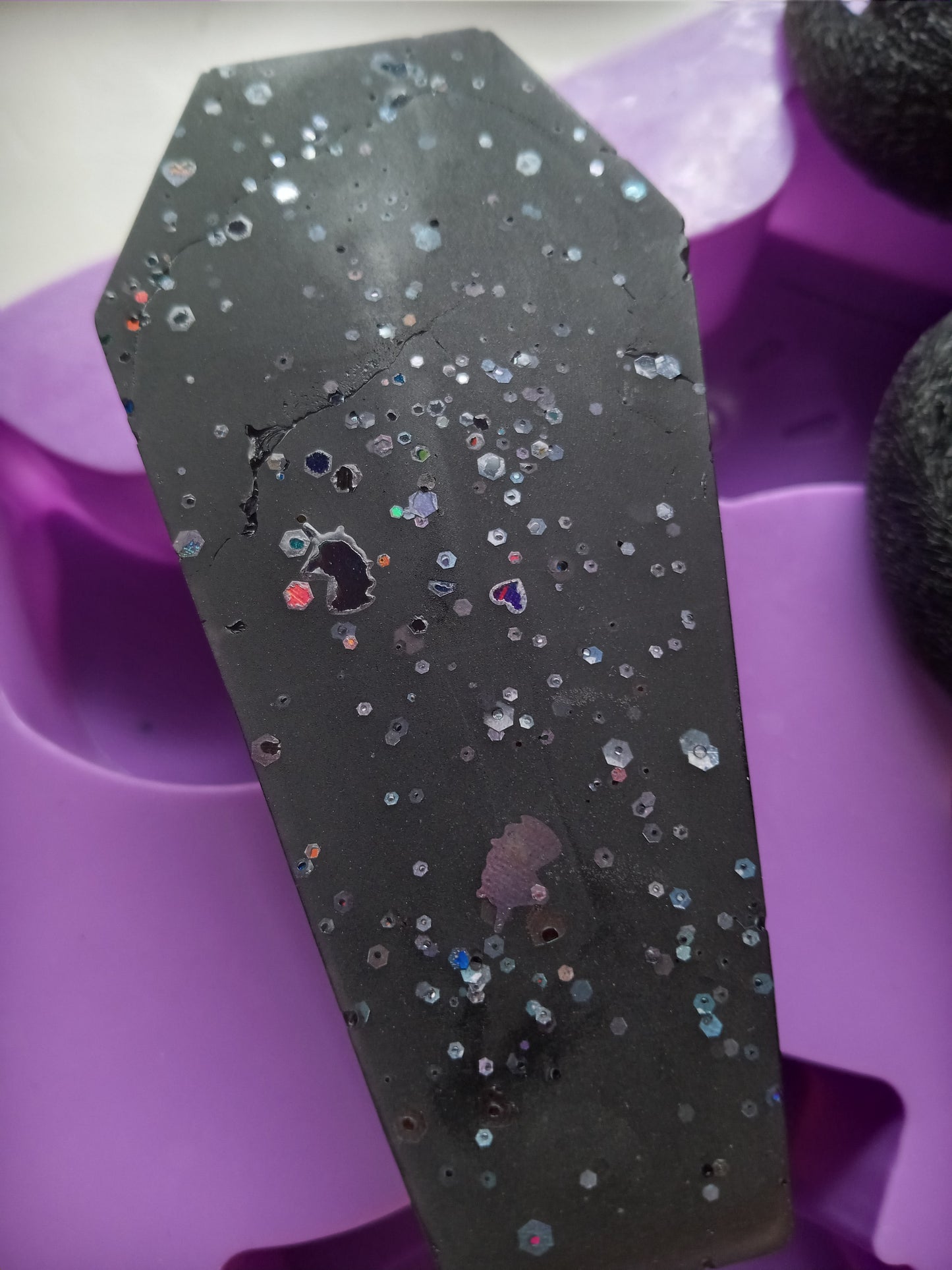 Glitter Coffin Soap