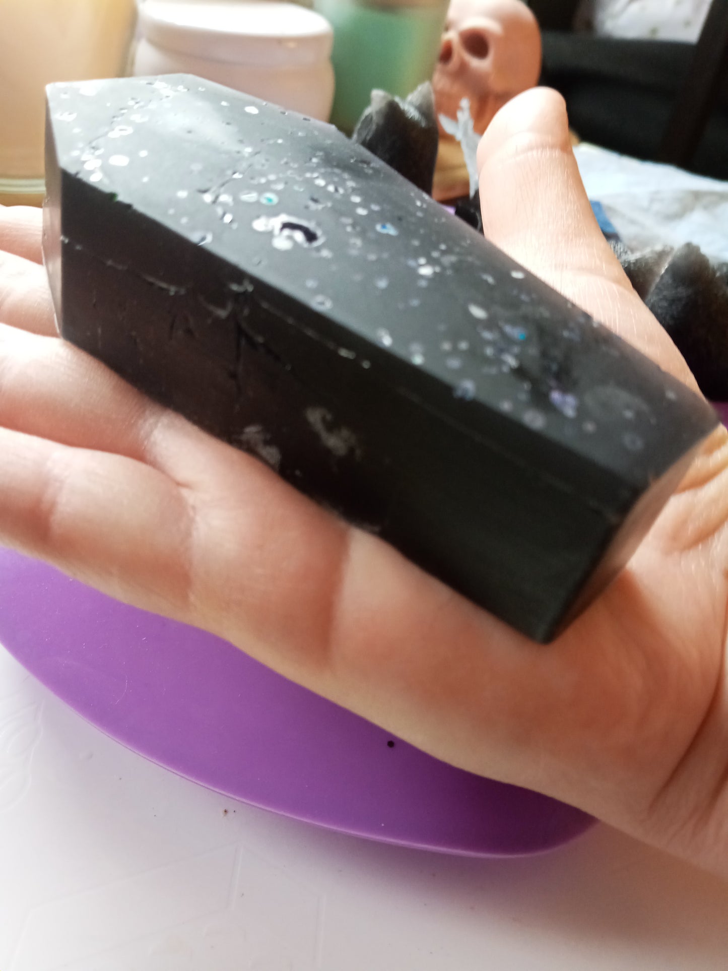 Glitter Coffin Soap