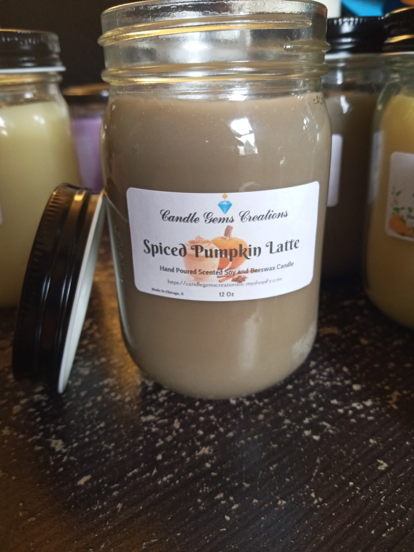 Spiced Pumpkin Latte Hand Poured Candle