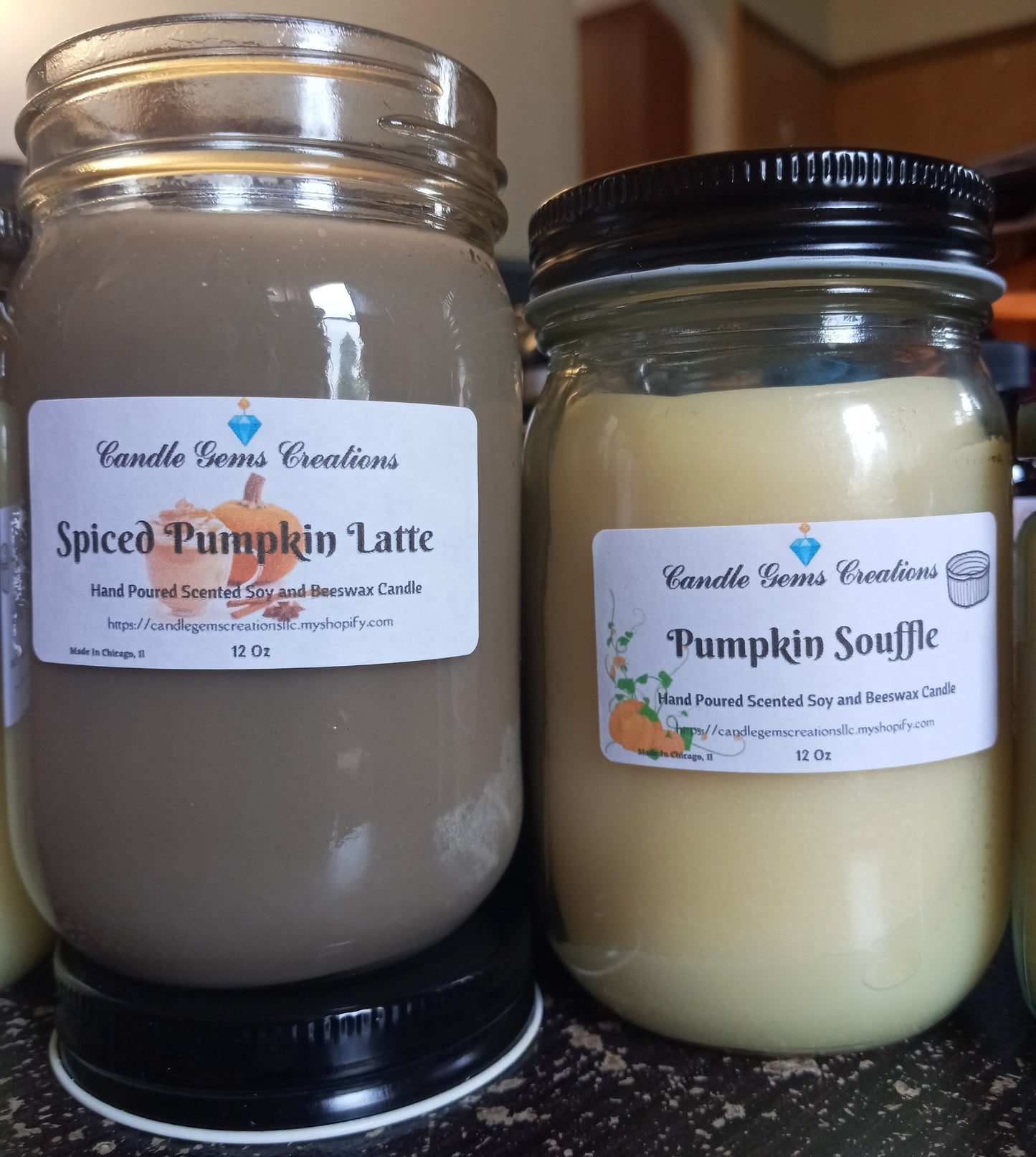 Spiced Pumpkin Latte Hand Poured Candle