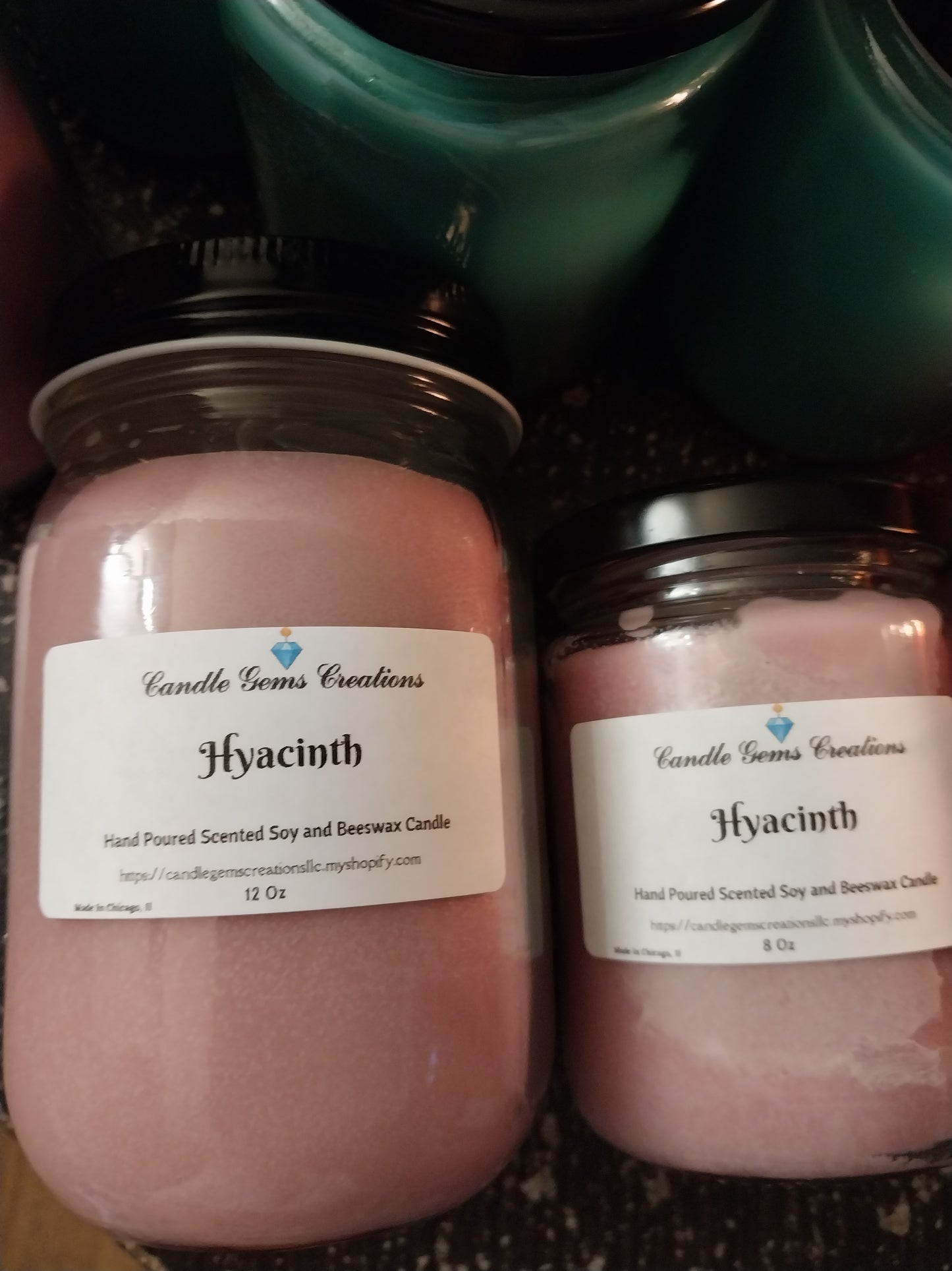 Hyacinth Hand Poured Candle