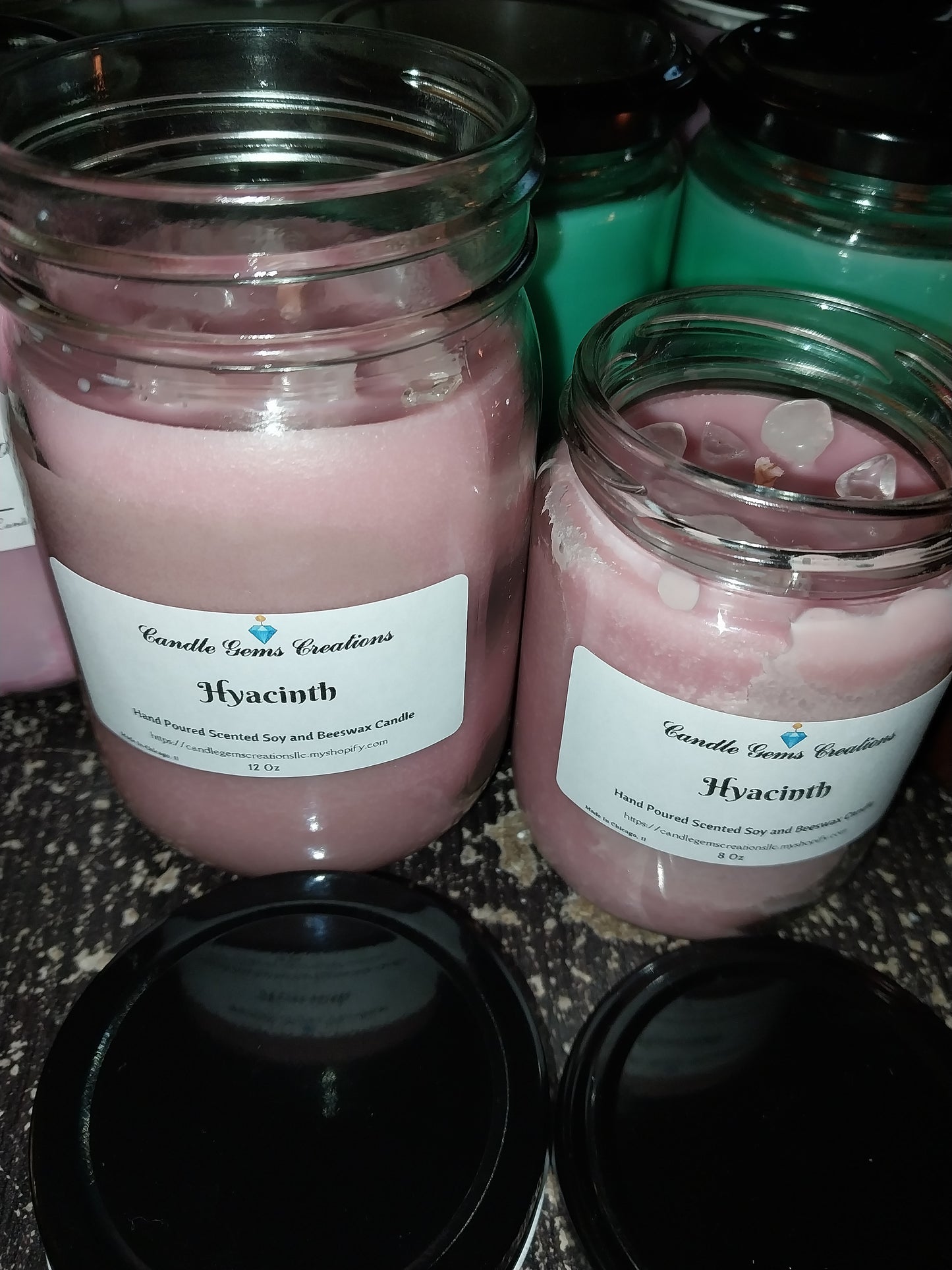 Hyacinth Hand Poured Candle