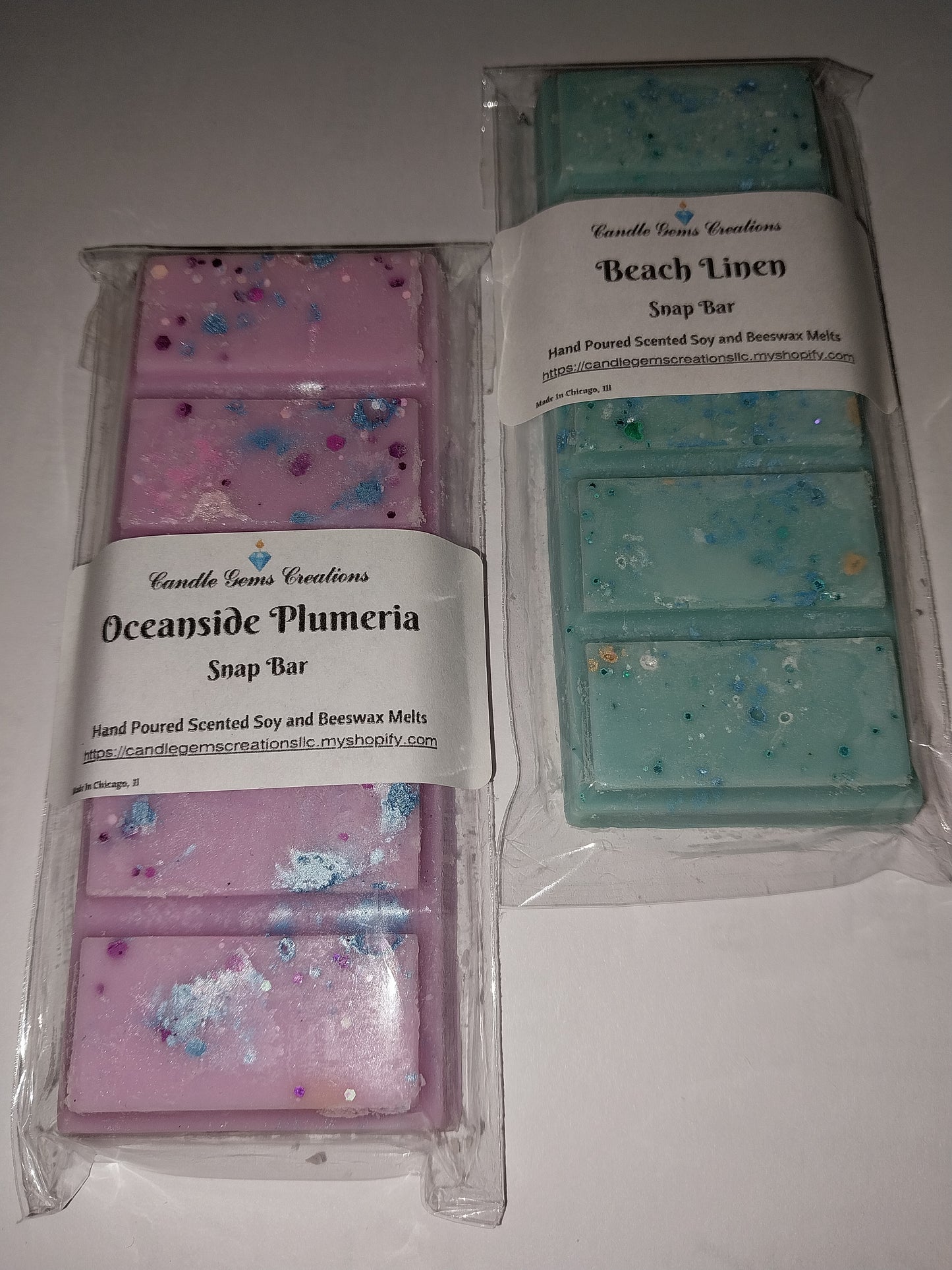 Beach Linen Wax Melt Snap Bar