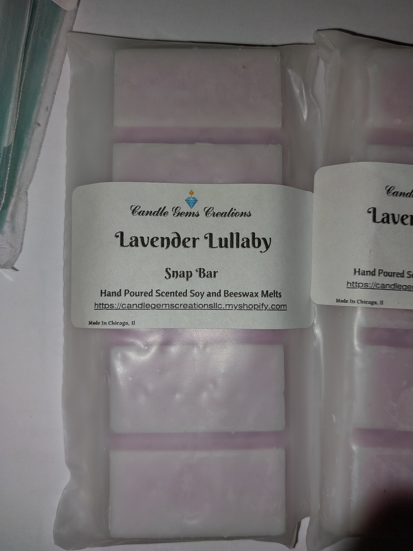 Lavender Lullaby Wax Melt Snap Bar