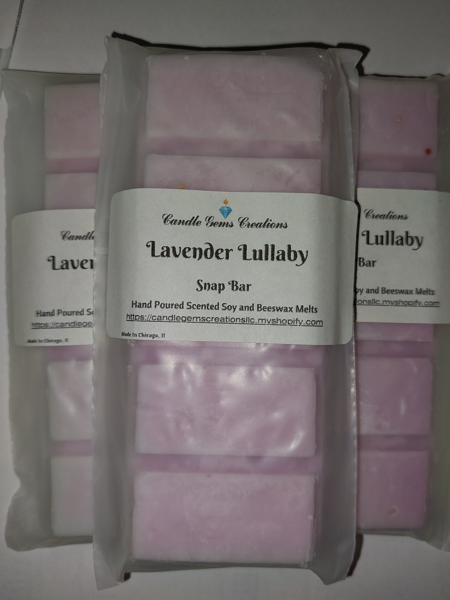 Lavender Lullaby Wax Melt Snap Bar