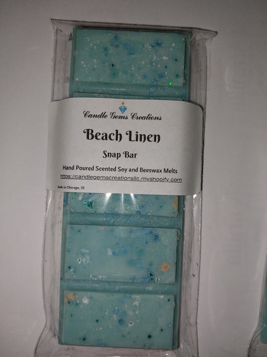 Beach Linen Wax Melt Snap Bar