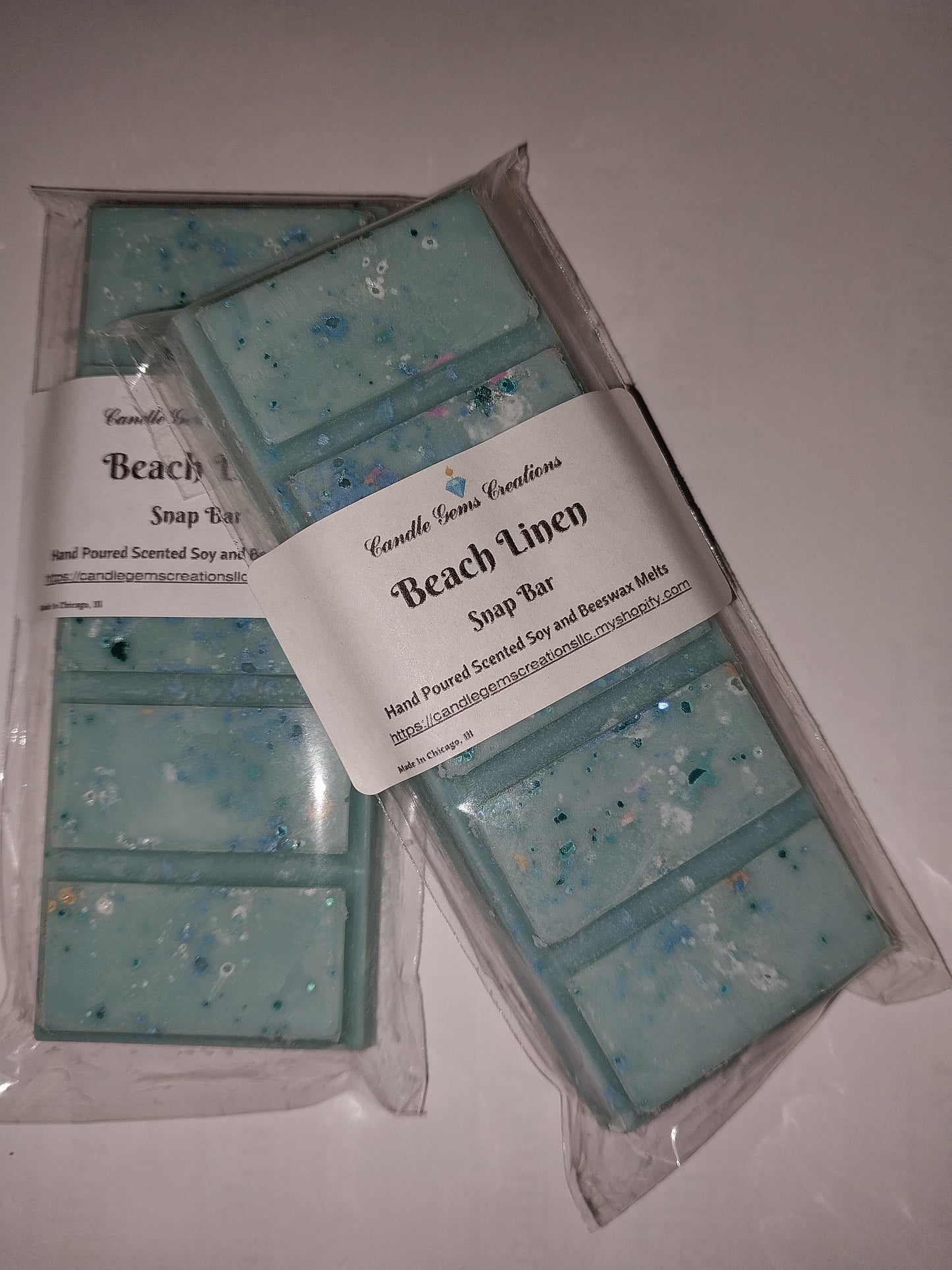 Beach Linen Wax Melt Snap Bar