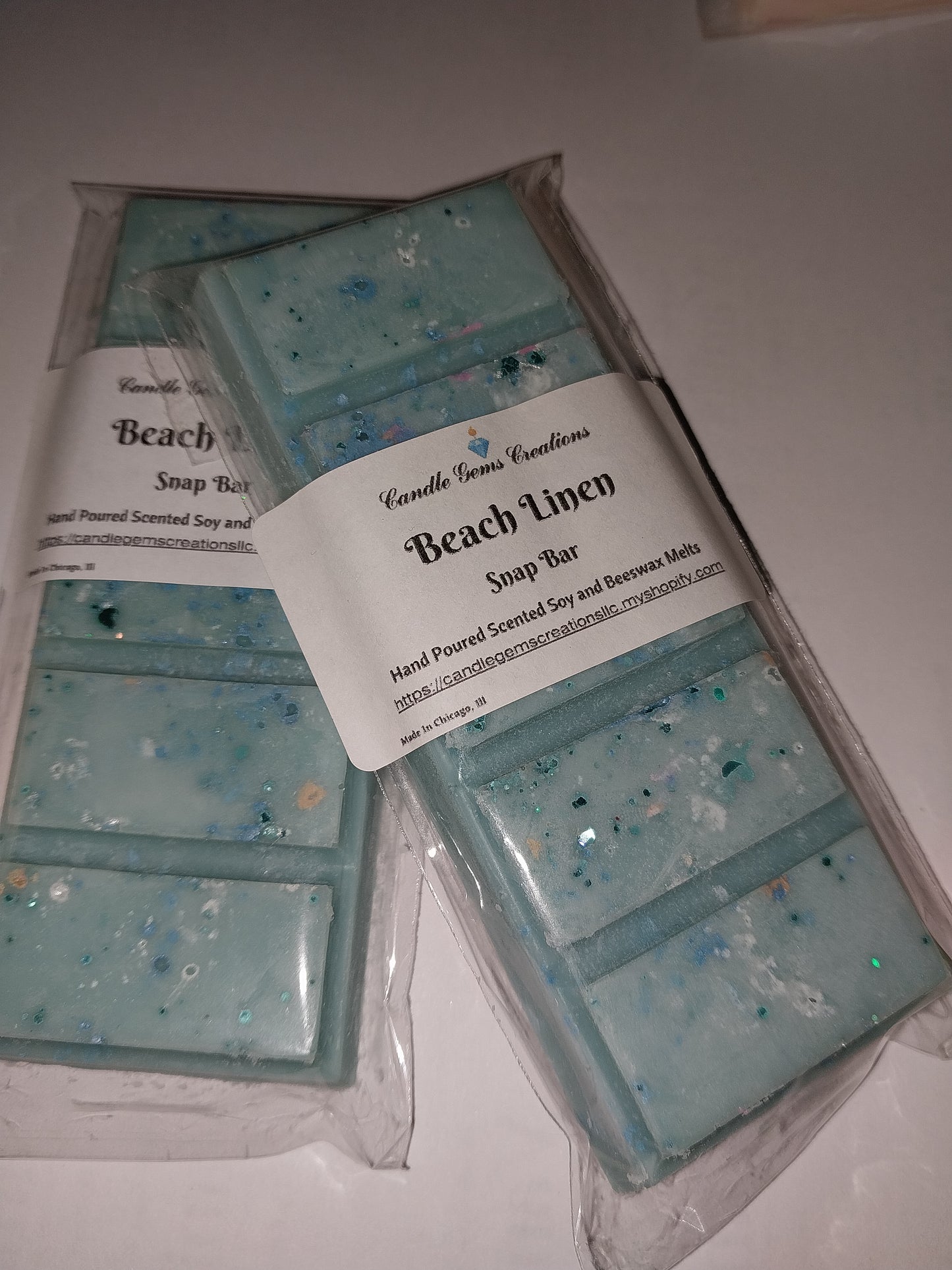 Beach Linen Wax Melt Snap Bar