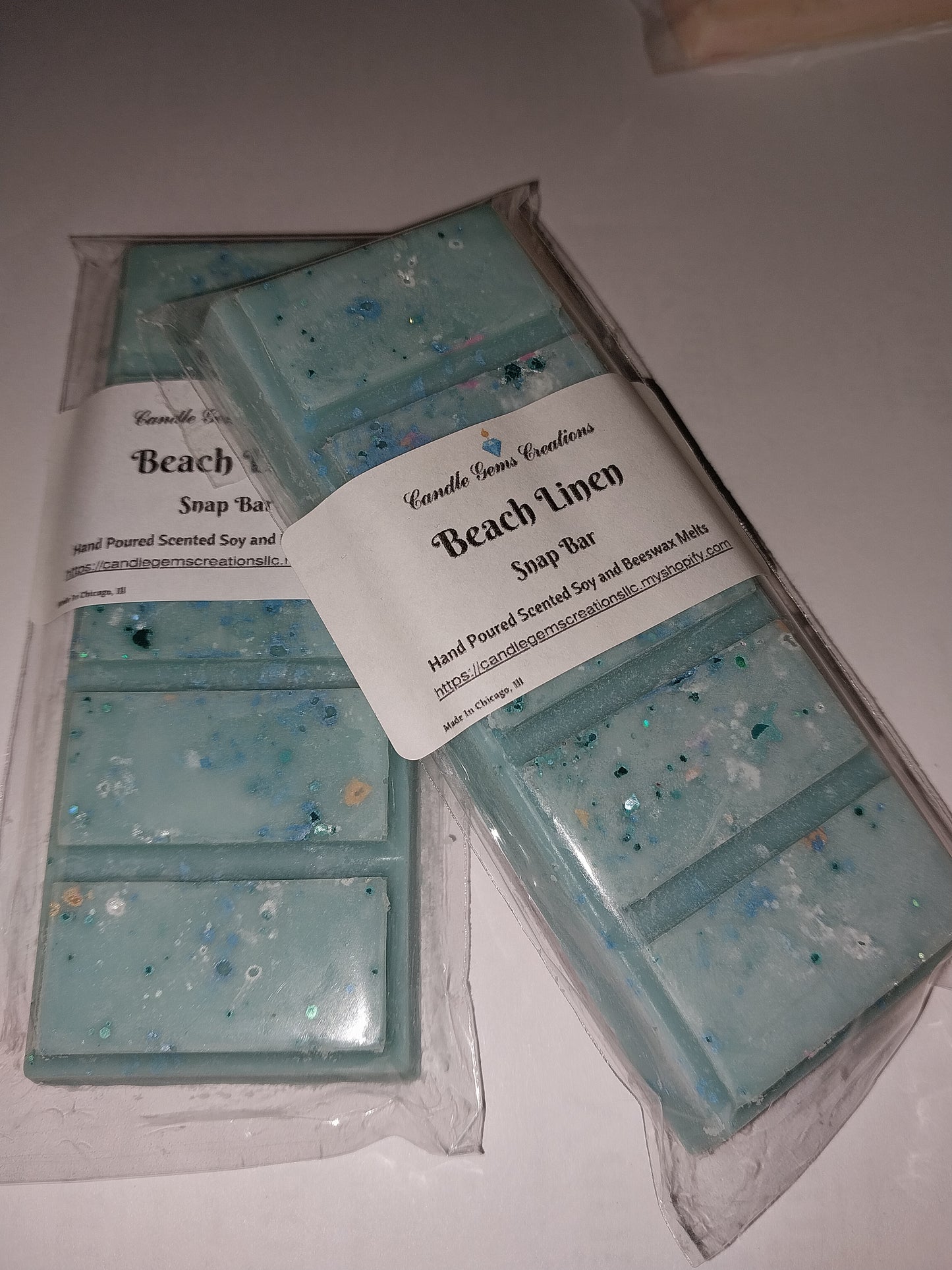 Beach Linen Wax Melt Snap Bar