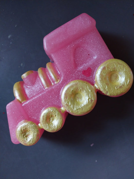 I choo-choo choose you Valentine's Day Train Soap