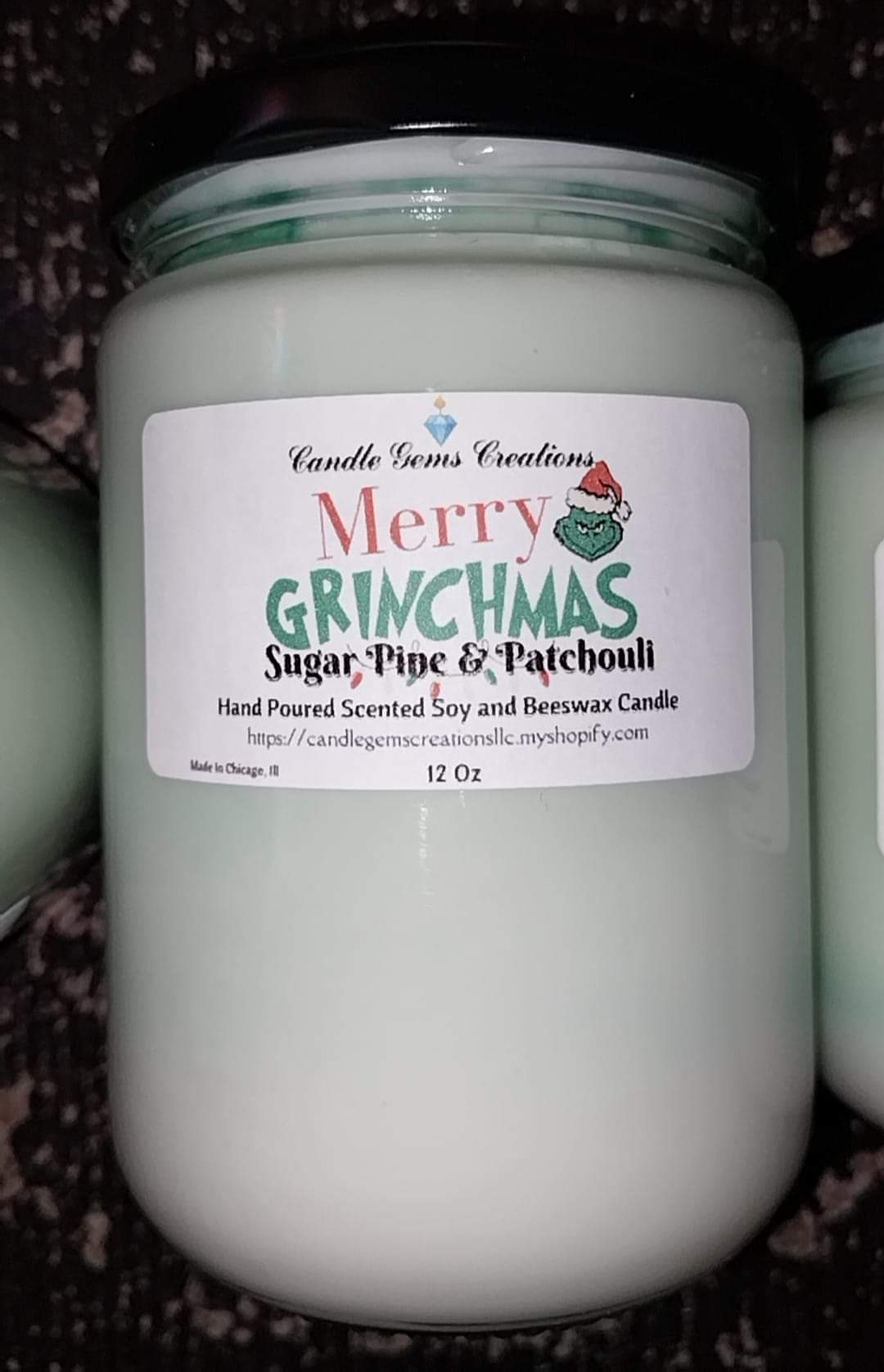 Limited Edition Merry Grinchmas Candle Hand Poured