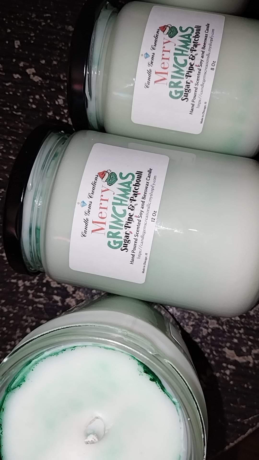 Limited Edition Merry Grinchmas Candle Hand Poured