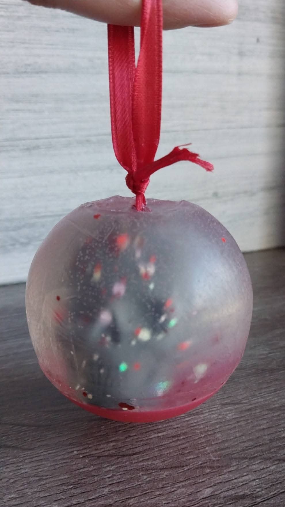 Skull Snow Globe Ornament Soap