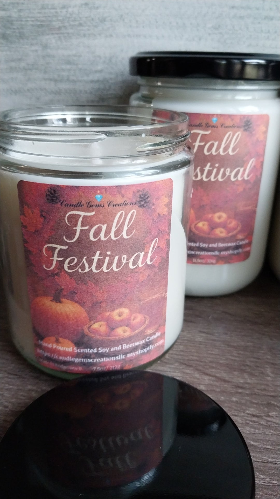 Fall Festival Hand Poured Candle limited Fall edition
