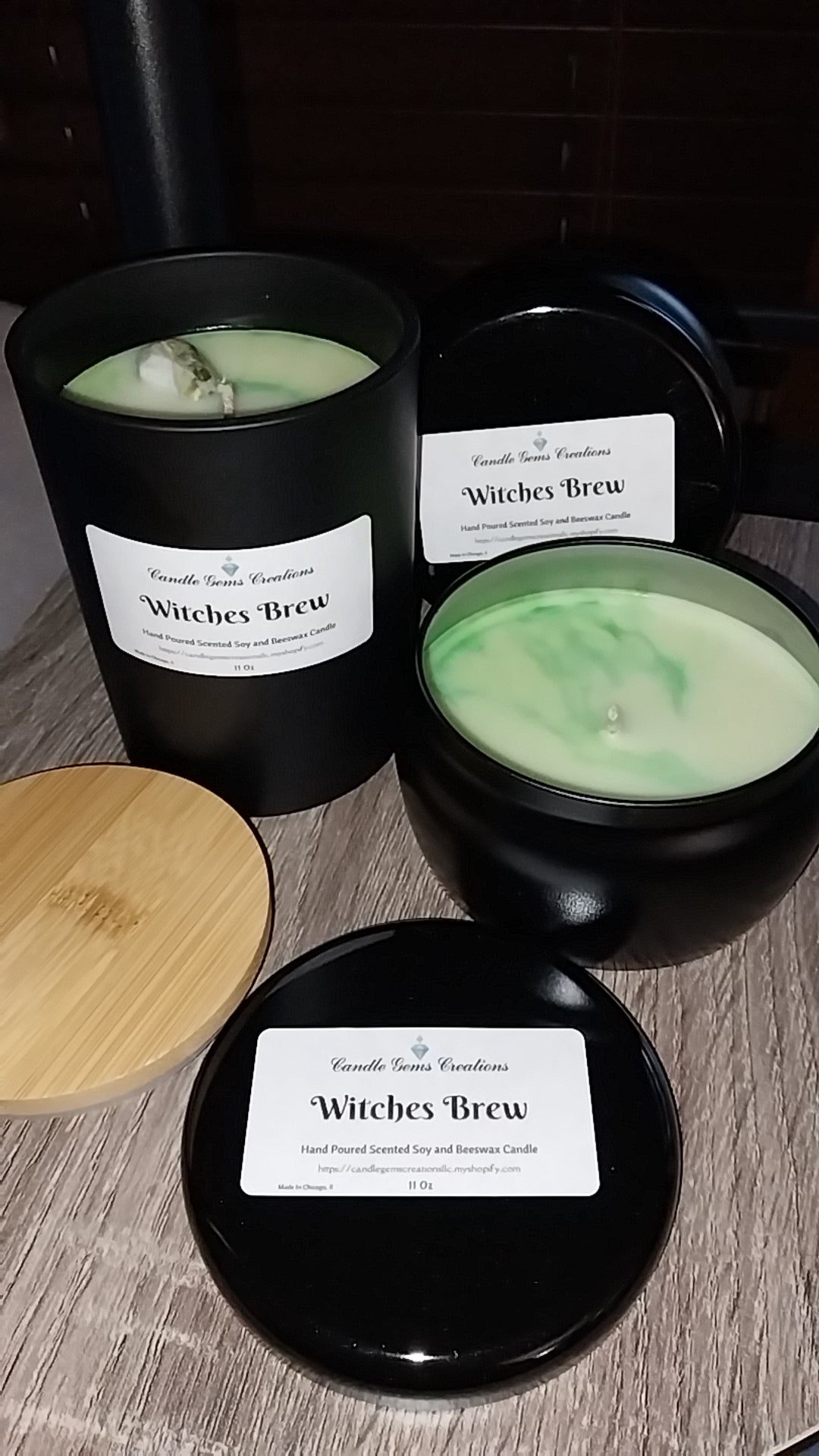 Witches Brew Hand Poured Candle