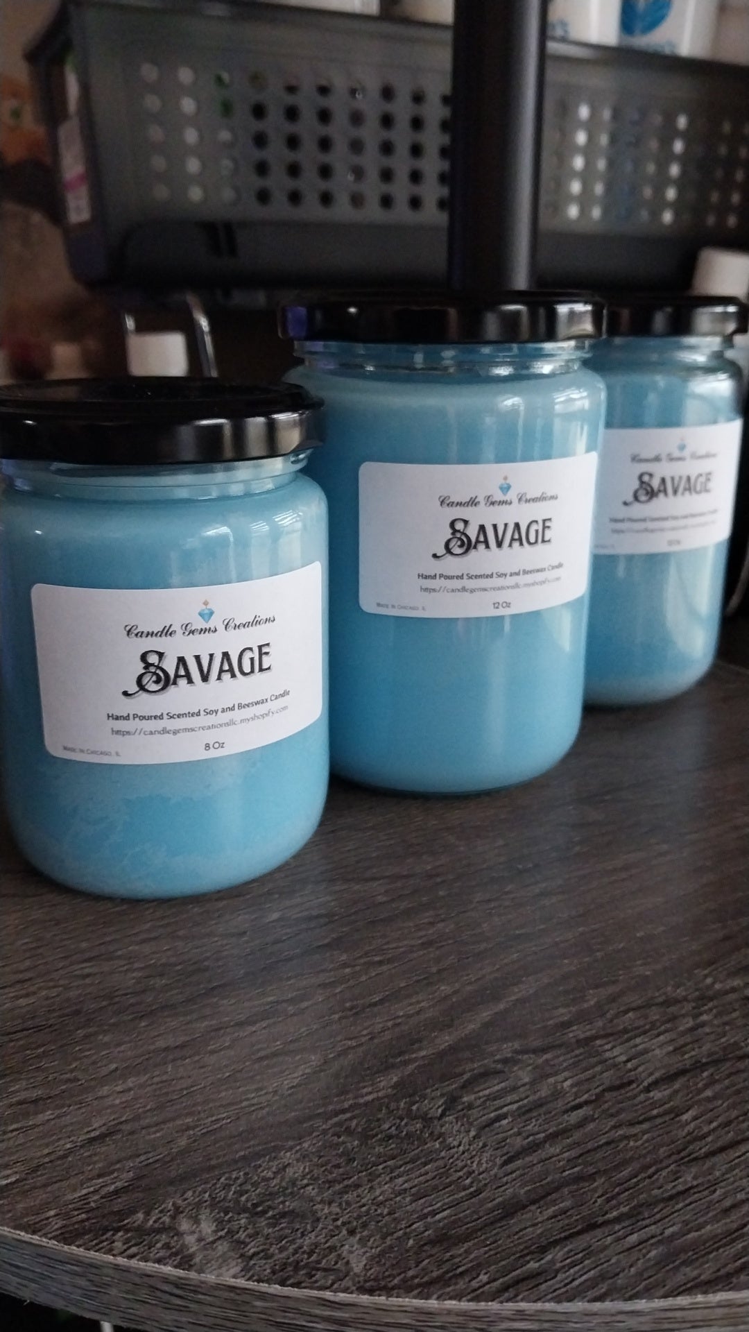 Savage limited edition candles