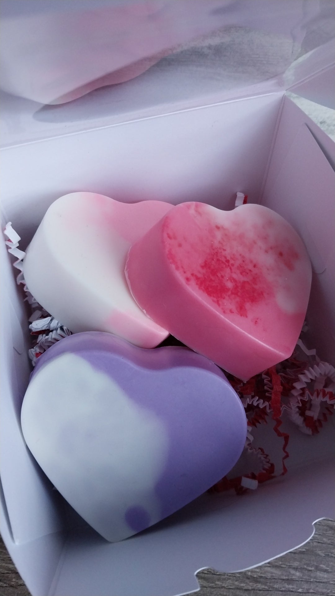 Valentine's Day Heart Soap Gift Set