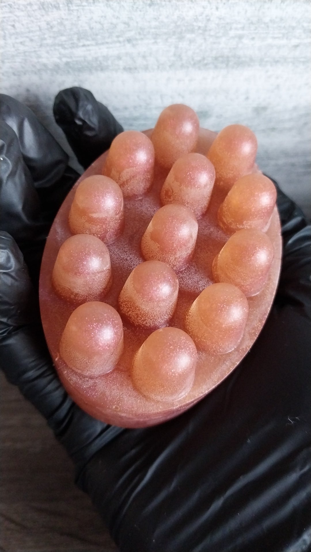 Olive Oil Soap Massage Bar Cinnamon Bark Cherry Almond