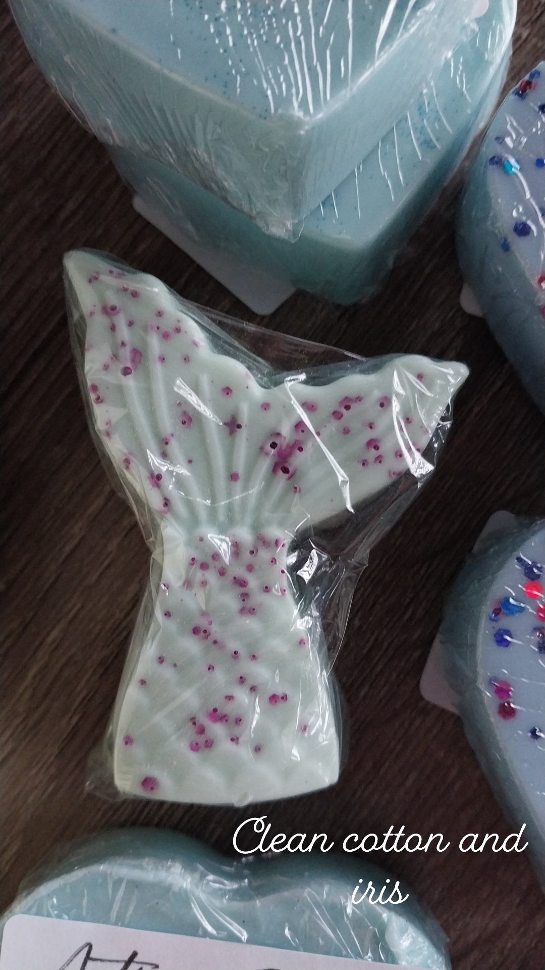 Glitter Heart Hand Crafted Soap