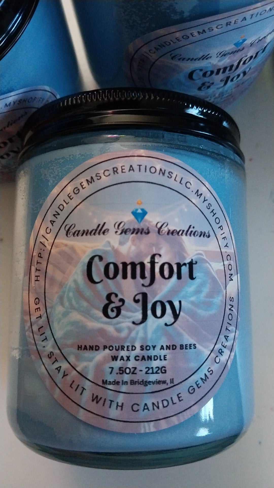 Comfort & Joy hand poured candle