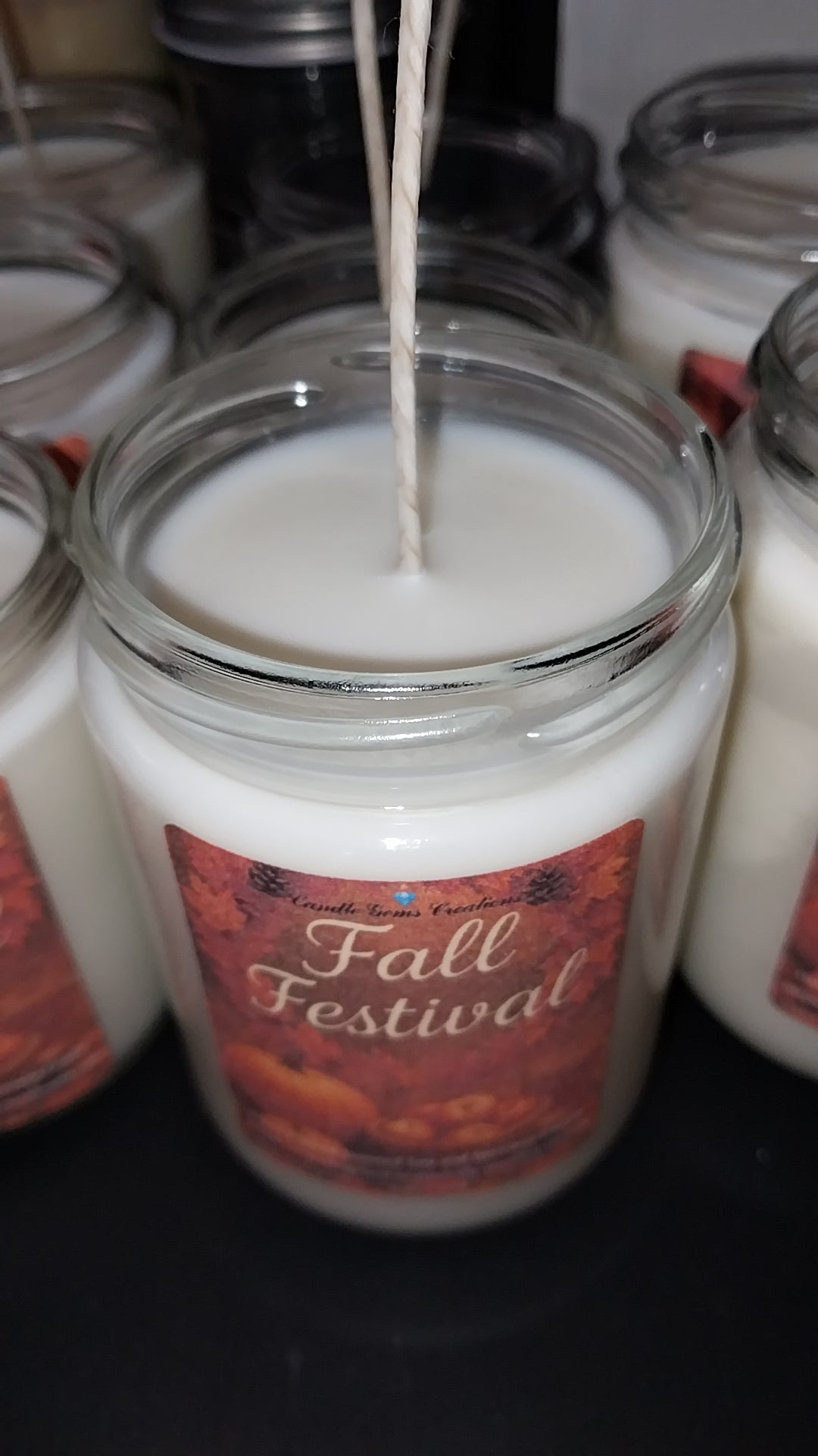 Fall Festival Hand Poured Candle limited Fall edition