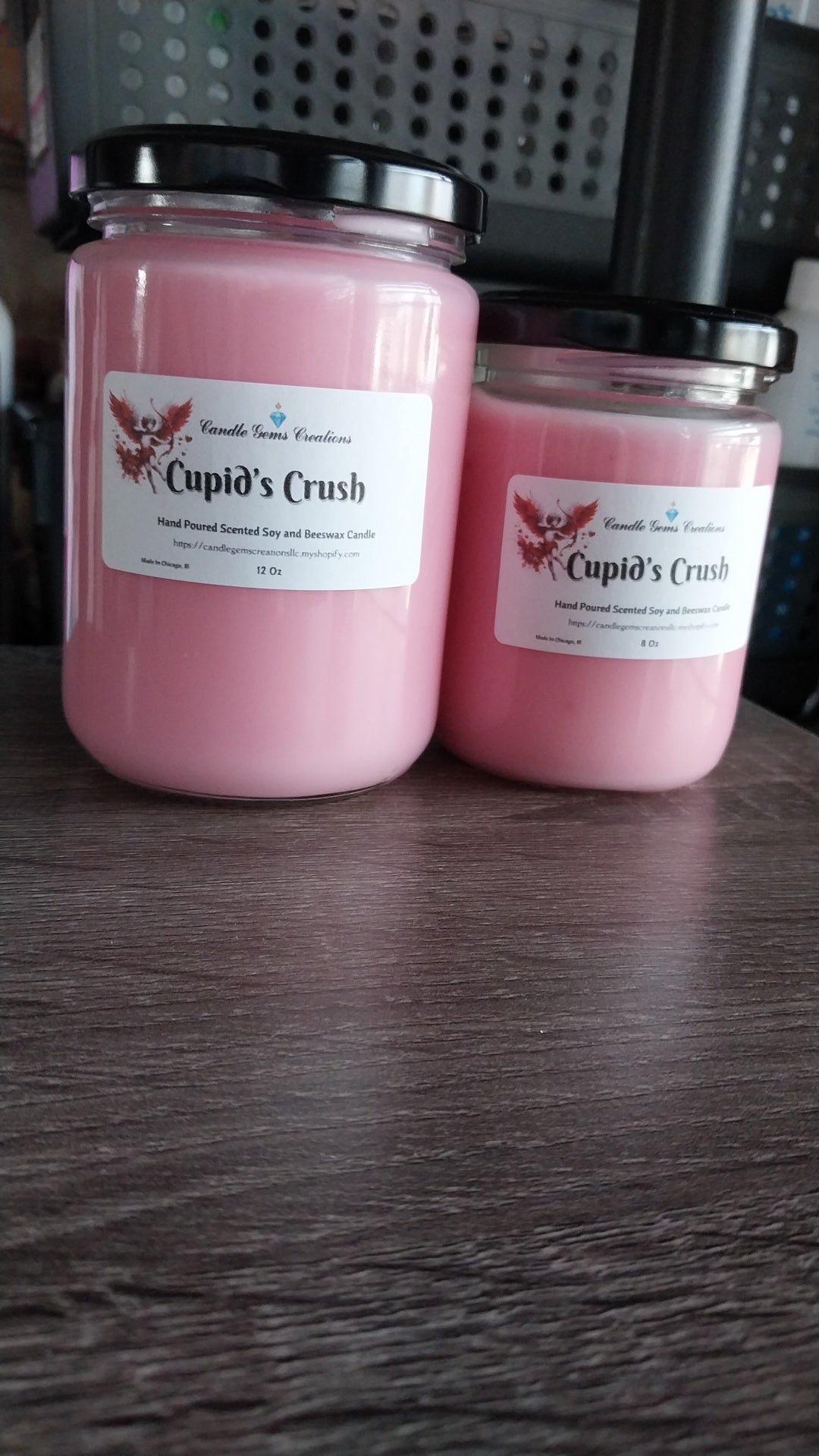 CLEARANCE Cupid's Crush Candle Hand Poured