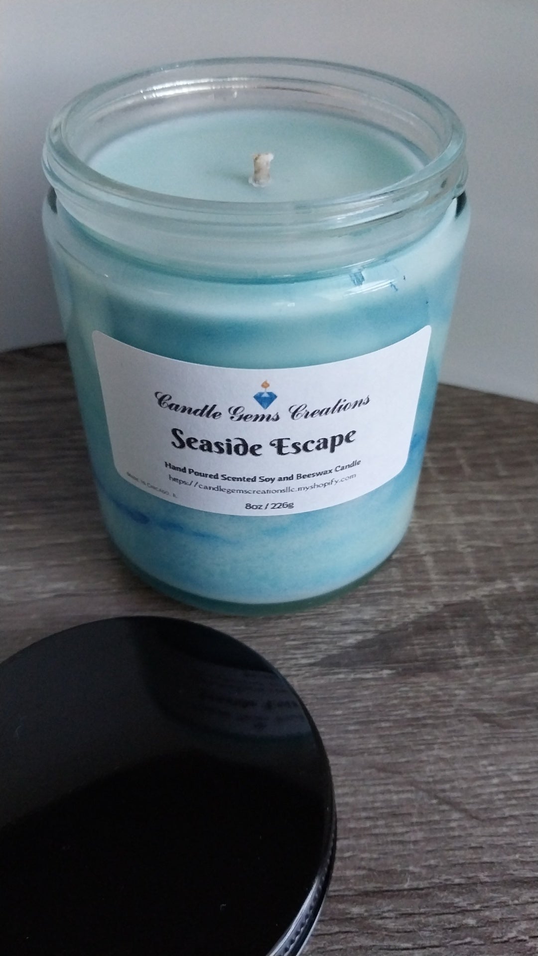 Seaside Escape-limited edition Hand Poured Candle