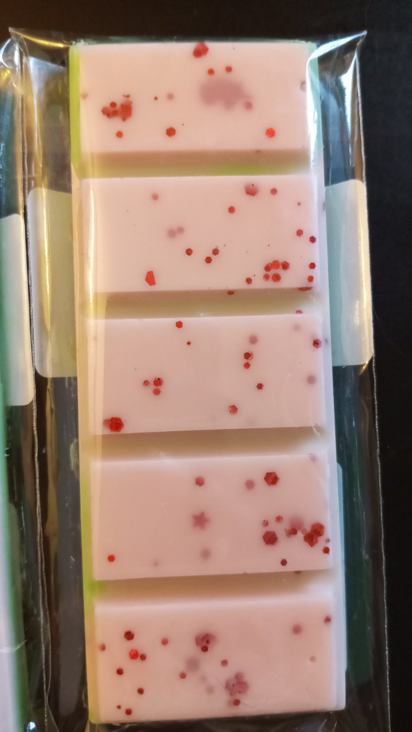 Watermelon Limited Edition gemstone snap bar wax melts Hand Poured