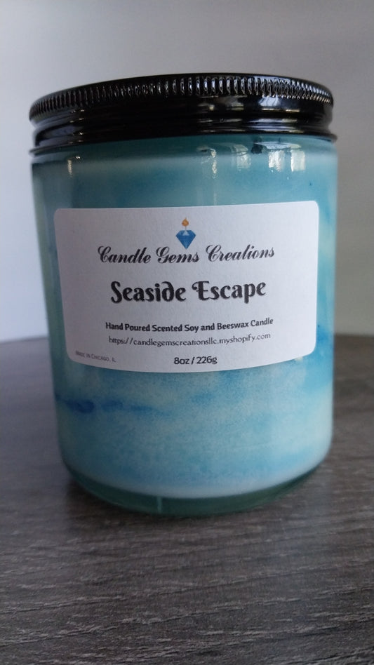 Seaside Escape-limited edition Hand Poured Candle