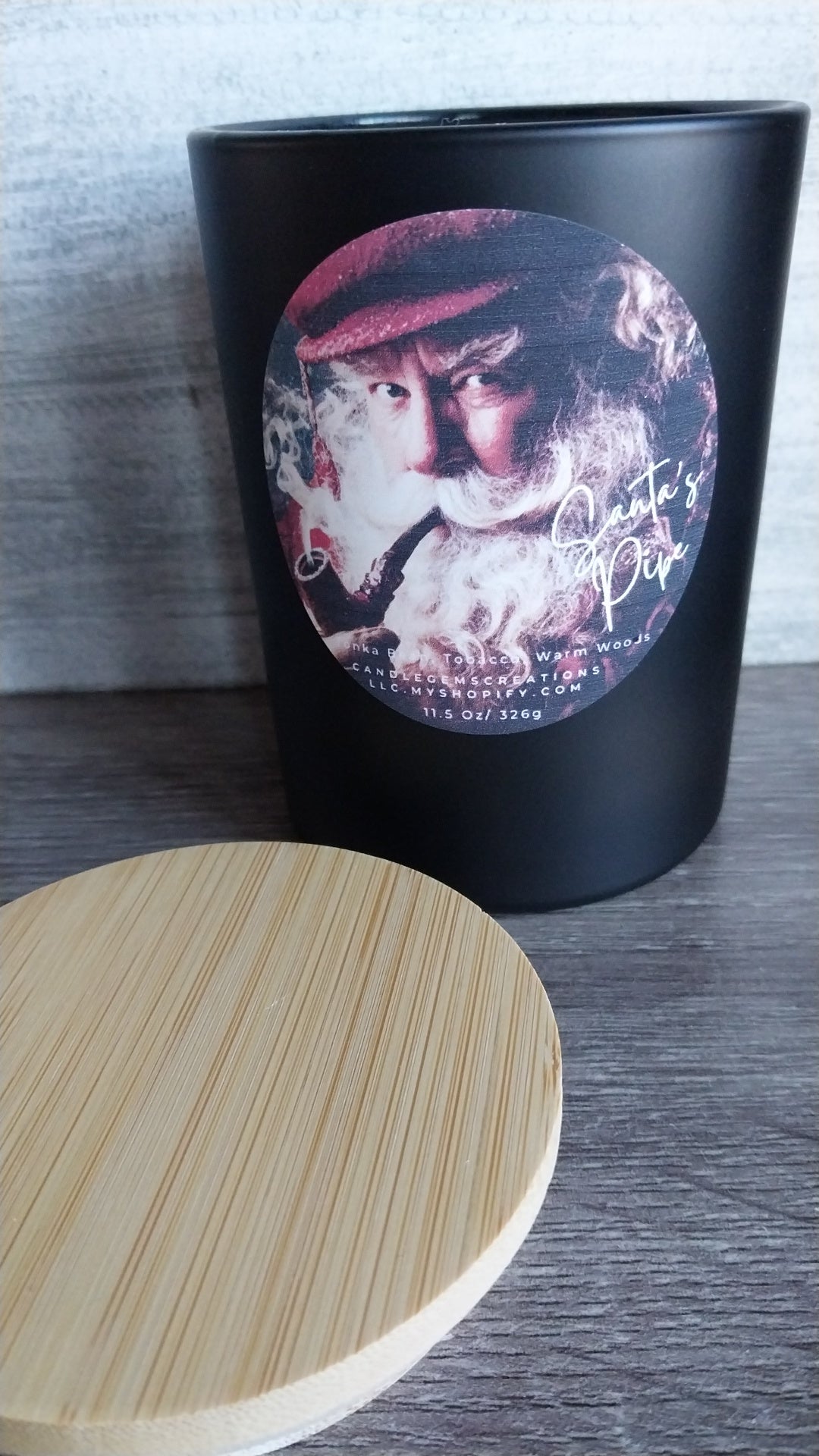 Santa's Pipe Luxury Hand Poured Limited Edition Candle