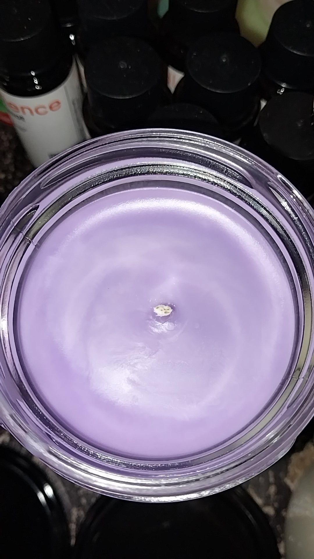 Lavender Essential oil Hand Poured Soy and Beeswax Candle