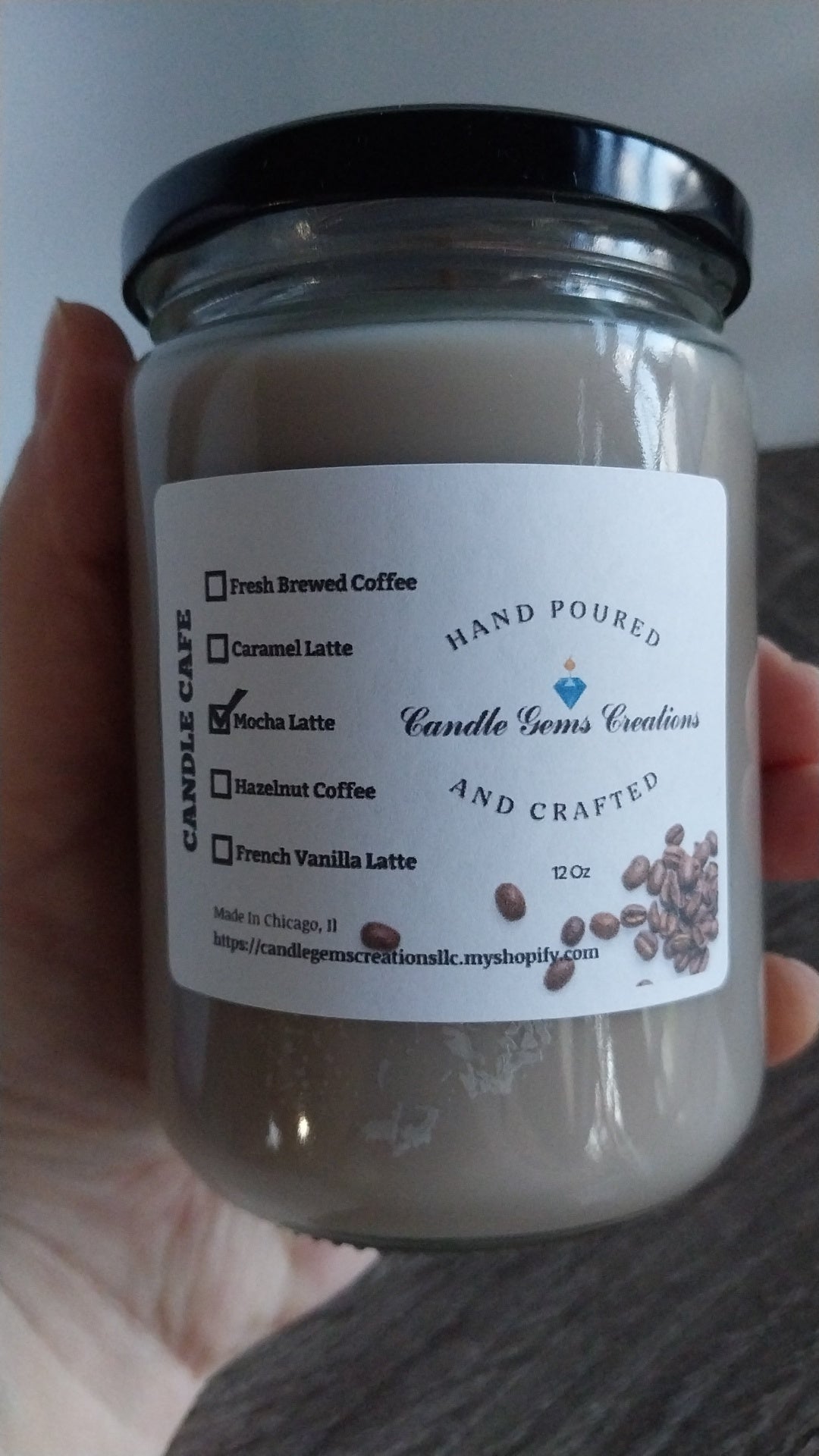 Candle Cafe Collection Mocha Latte