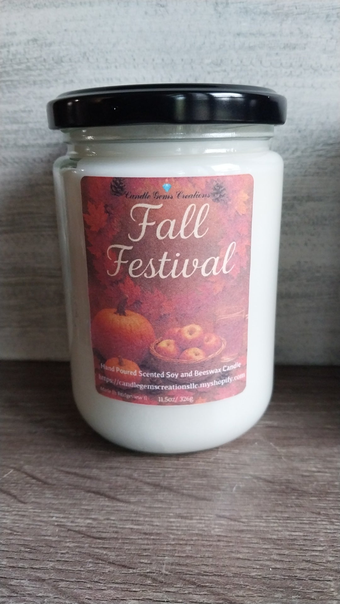 Fall Festival Hand Poured Candle limited Fall edition